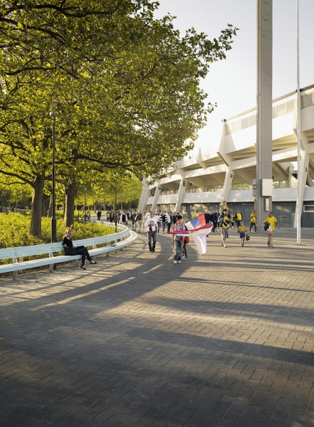 The Blue Lines at Swedbank Stadion Square