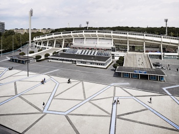 The Blue Lines at Swedbank Stadion Square